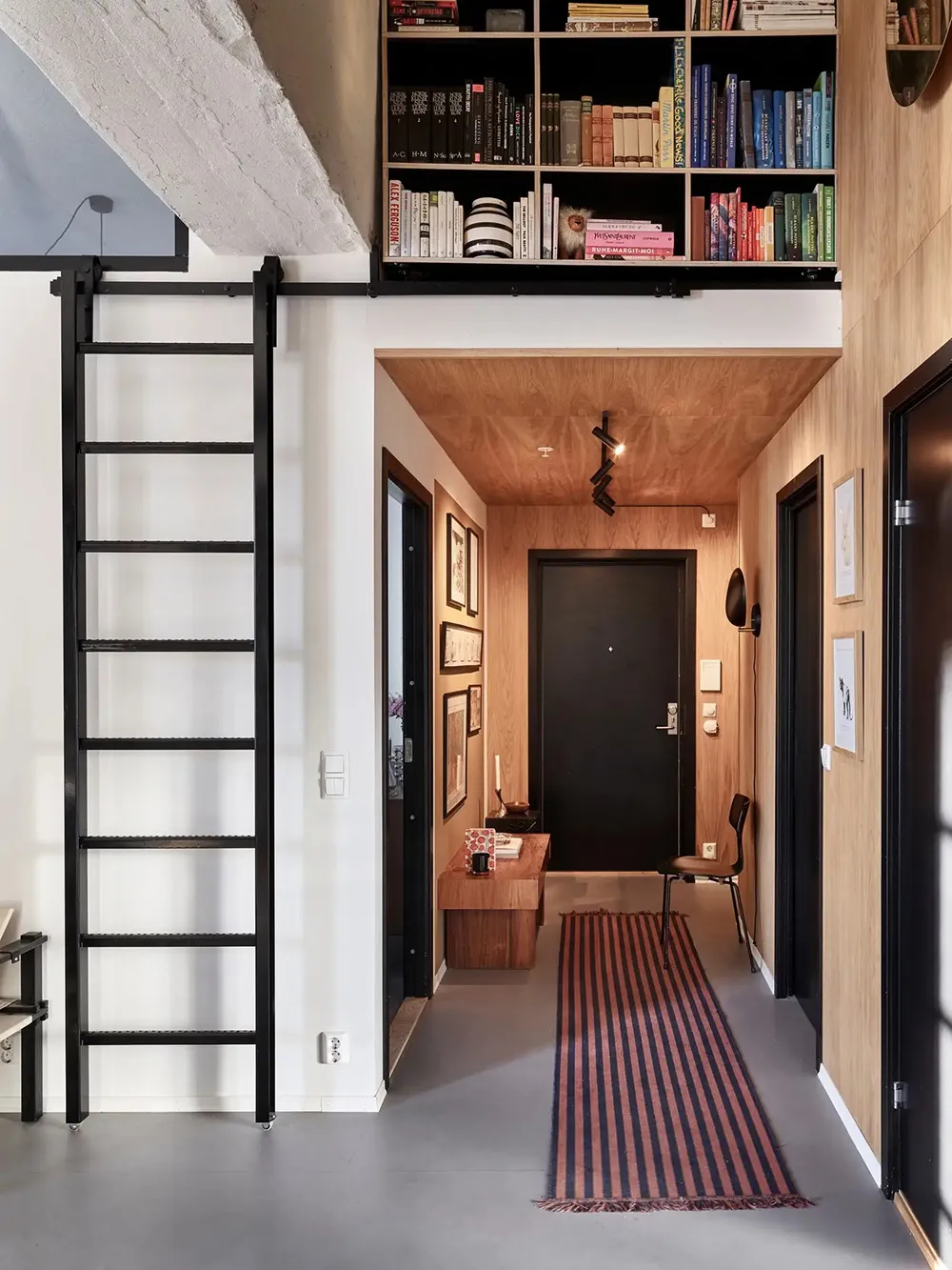 Стильная квартира молодой пары в здании 170-летней фабрики в Осло - Gallery image 5