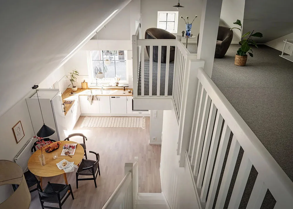 Luminosa y acogedora mansarda con encantadora terraza en Suecia - Gallery image 10