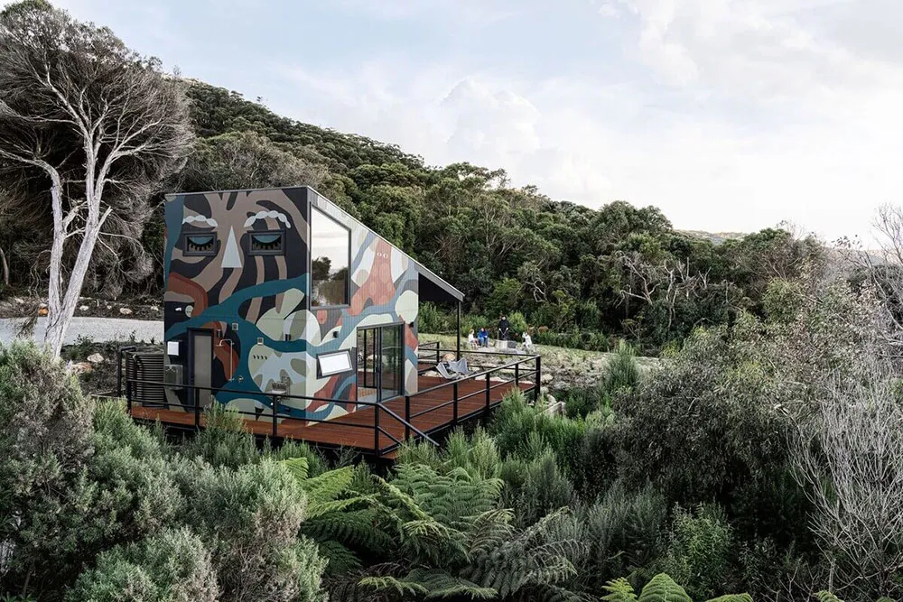 Buntes und ökologisches Haus mit Ozeansicht in Australien - Gallery image 17