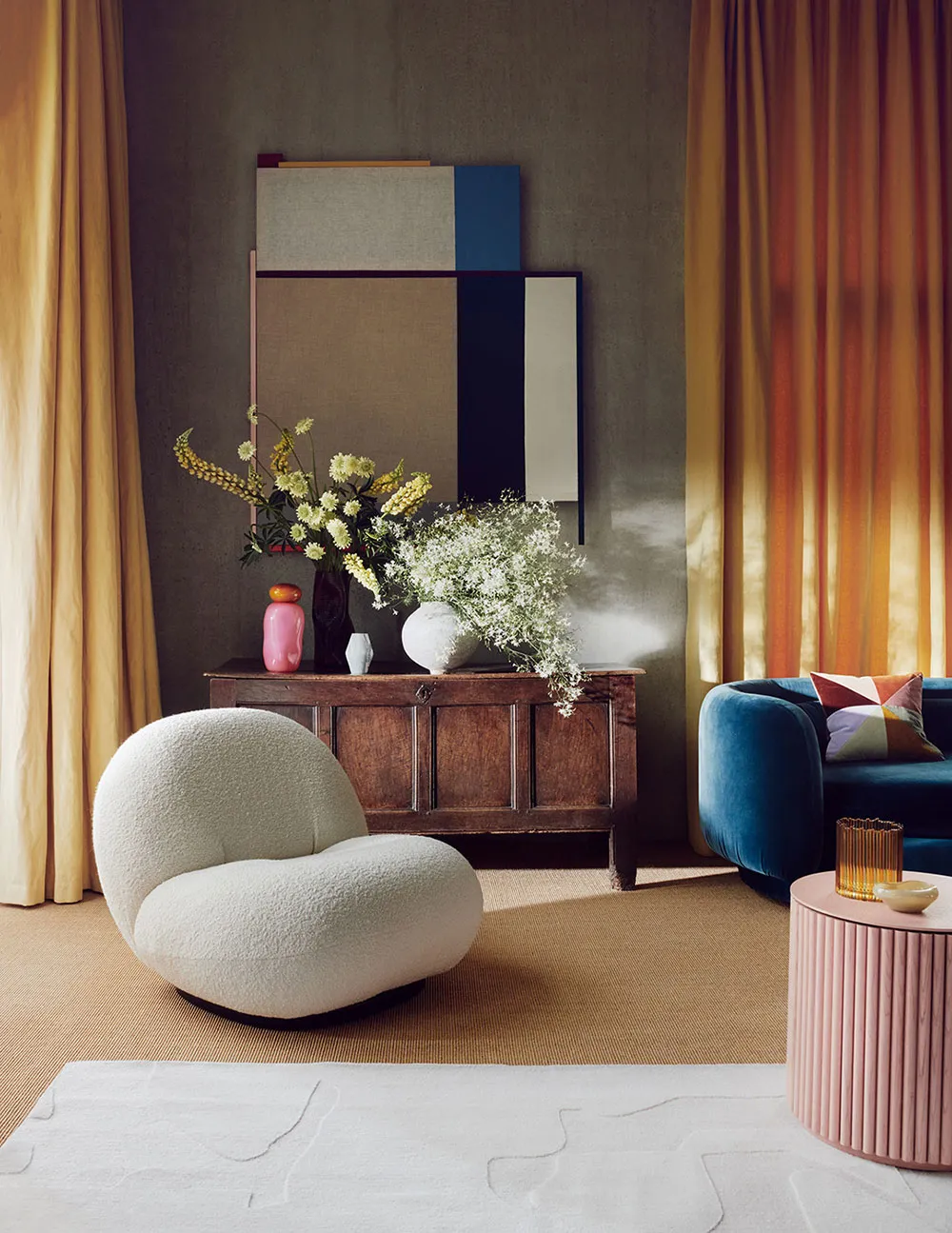 Буйство красок и цветов в портфолио декоратора из Лондона Оливии Грегори - Gallery image 1