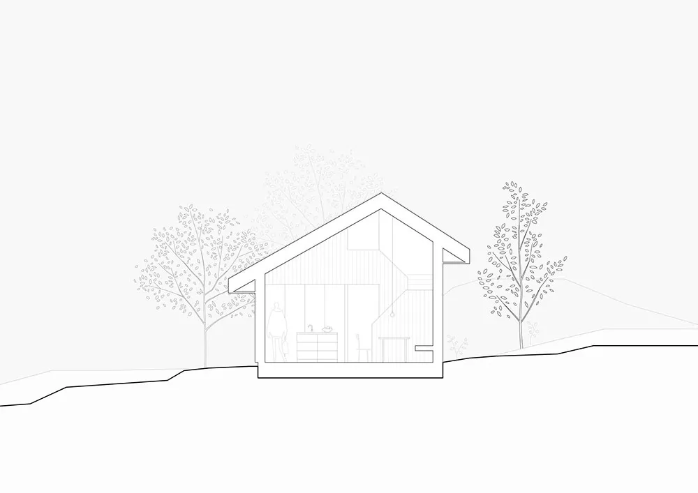 Wooden Minimalism Against the Background of Snow-Capped Mountains: House in Norway - Gallery image 21