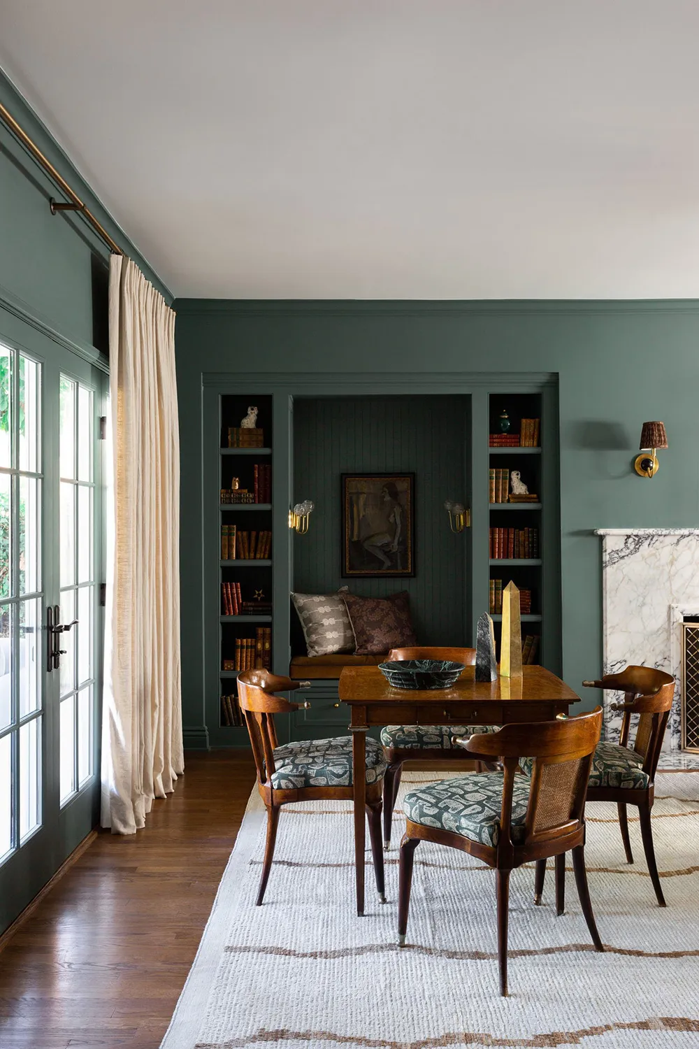 Красивые обои и детали вне времени: дом в Лос-Анджелесе - Gallery image 11