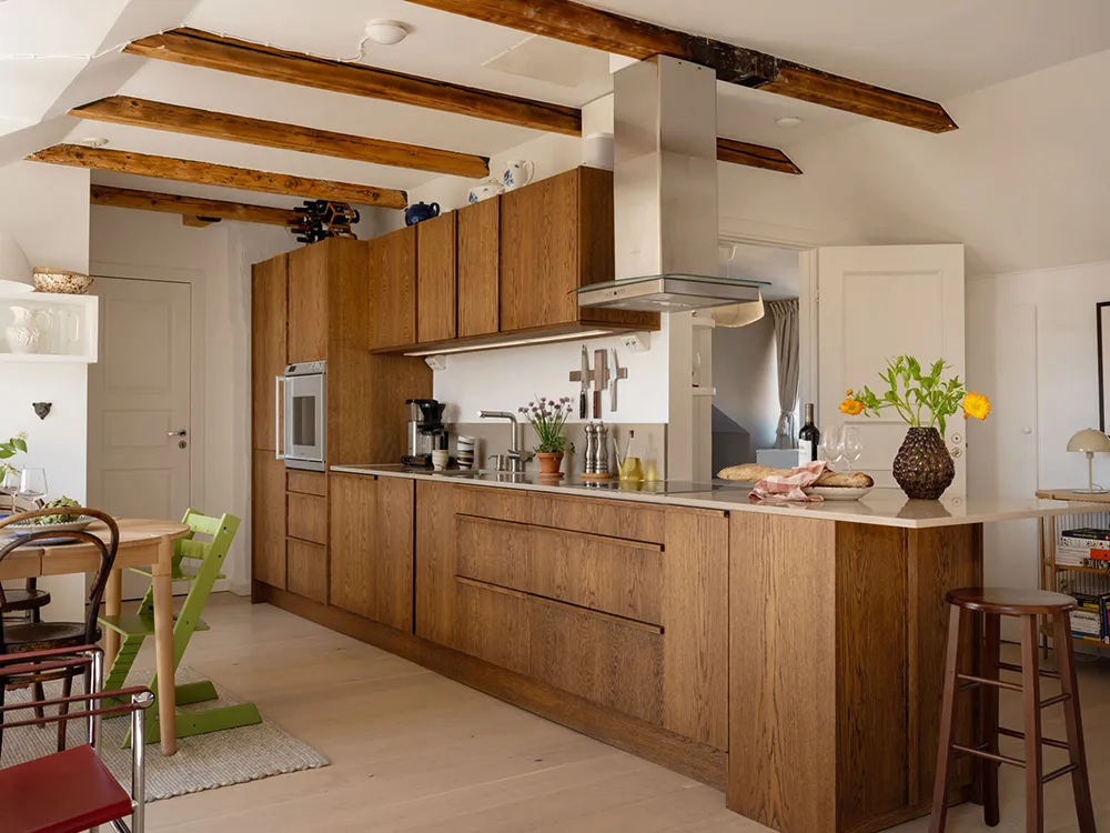 Cozy Apartment Under the Roof with Fantastic Views of Stockholm Roofs (80 sqm) - Gallery image 8