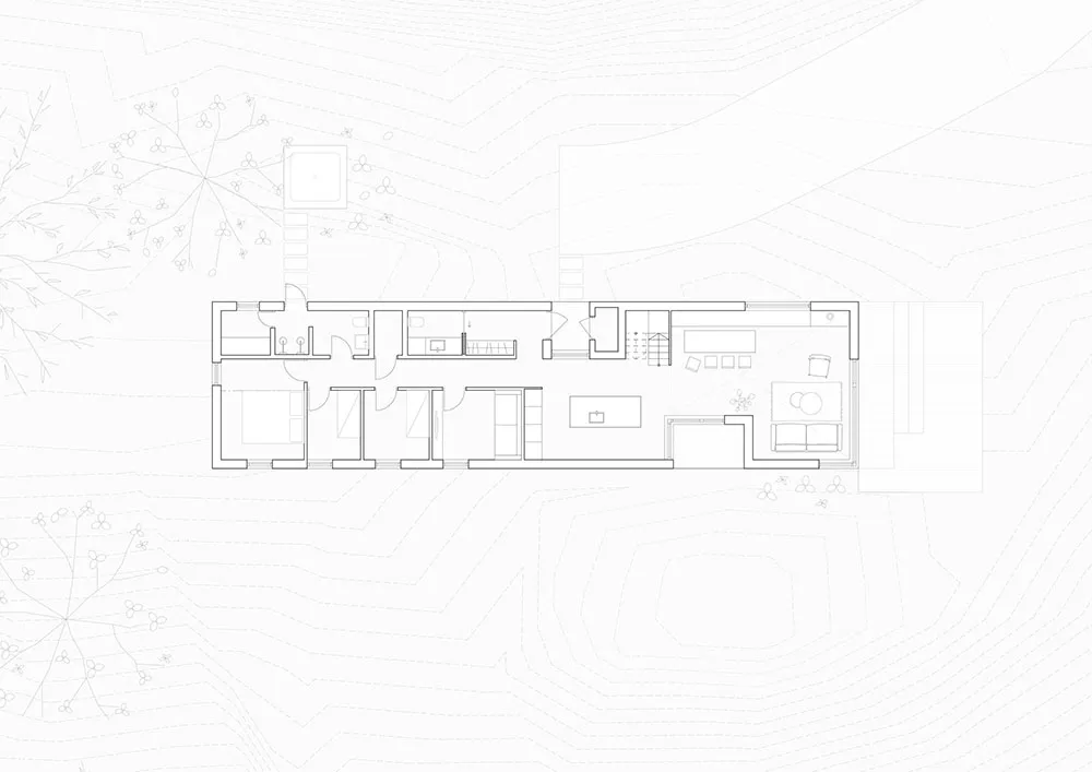 Wooden Minimalism Against the Background of Snow-Capped Mountains: House in Norway - Gallery image 20