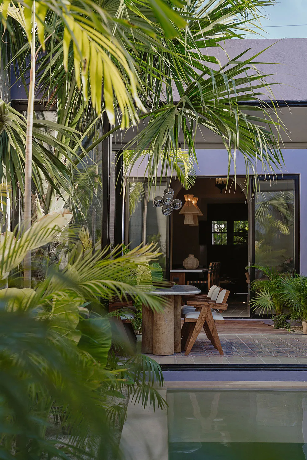 Purple Villa with Pool in Mexico - Gallery image 9