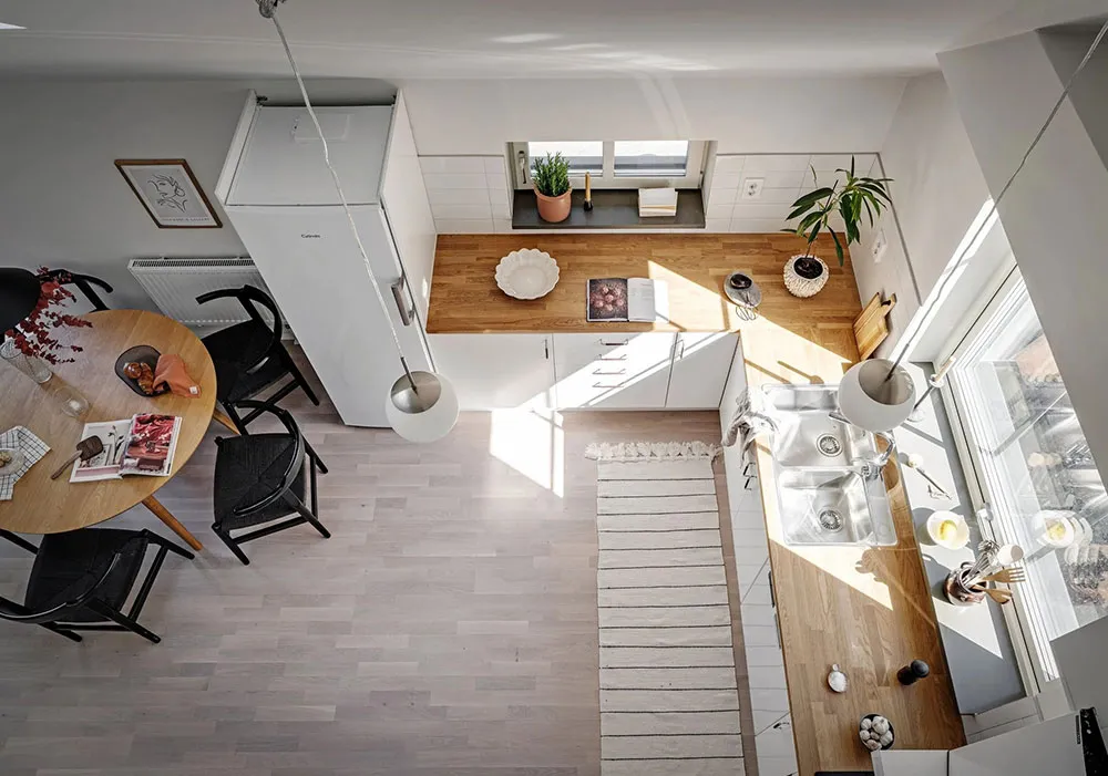 Luminosa y acogedora mansarda con encantadora terraza en Suecia - Gallery image 9