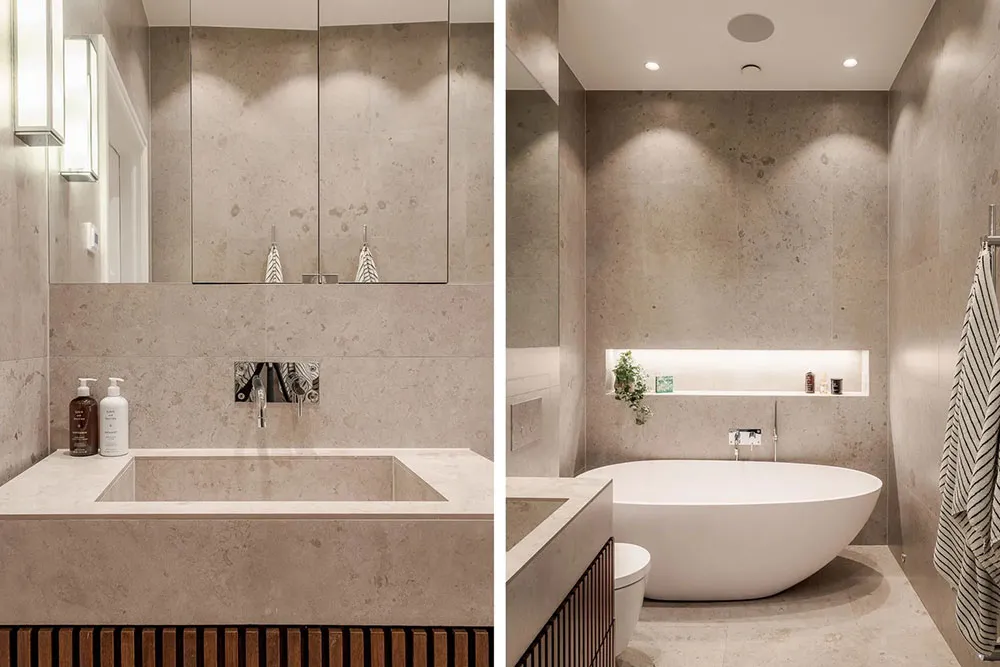 Duże okna i ciepły nowoczesny design: mieszkanie w Stokholmie - Gallery image 12