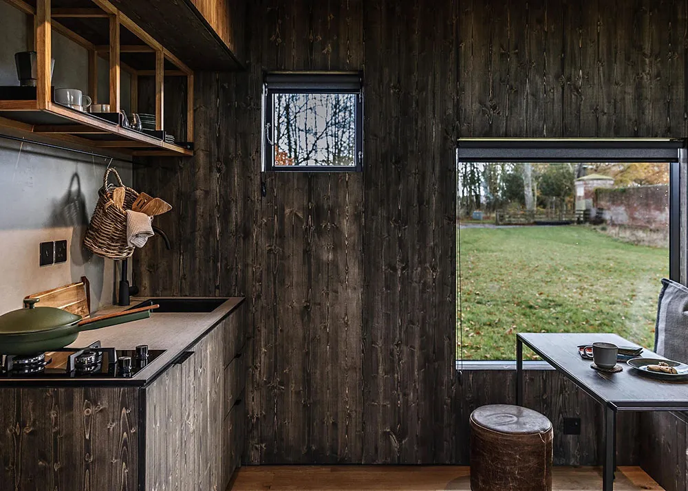 Kompakter moderner Holzhütchen für den Natururlaub (18 qm) - Gallery image 5