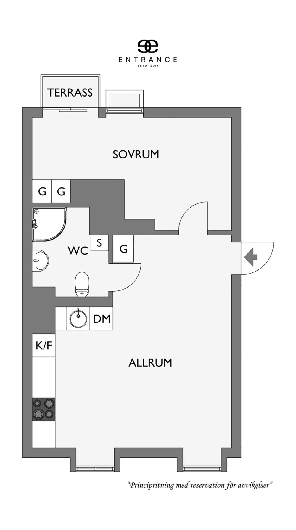 Luz de mansarda en Geteborg que parece más grande de lo que realmente es (45 m²) - Gallery image 26