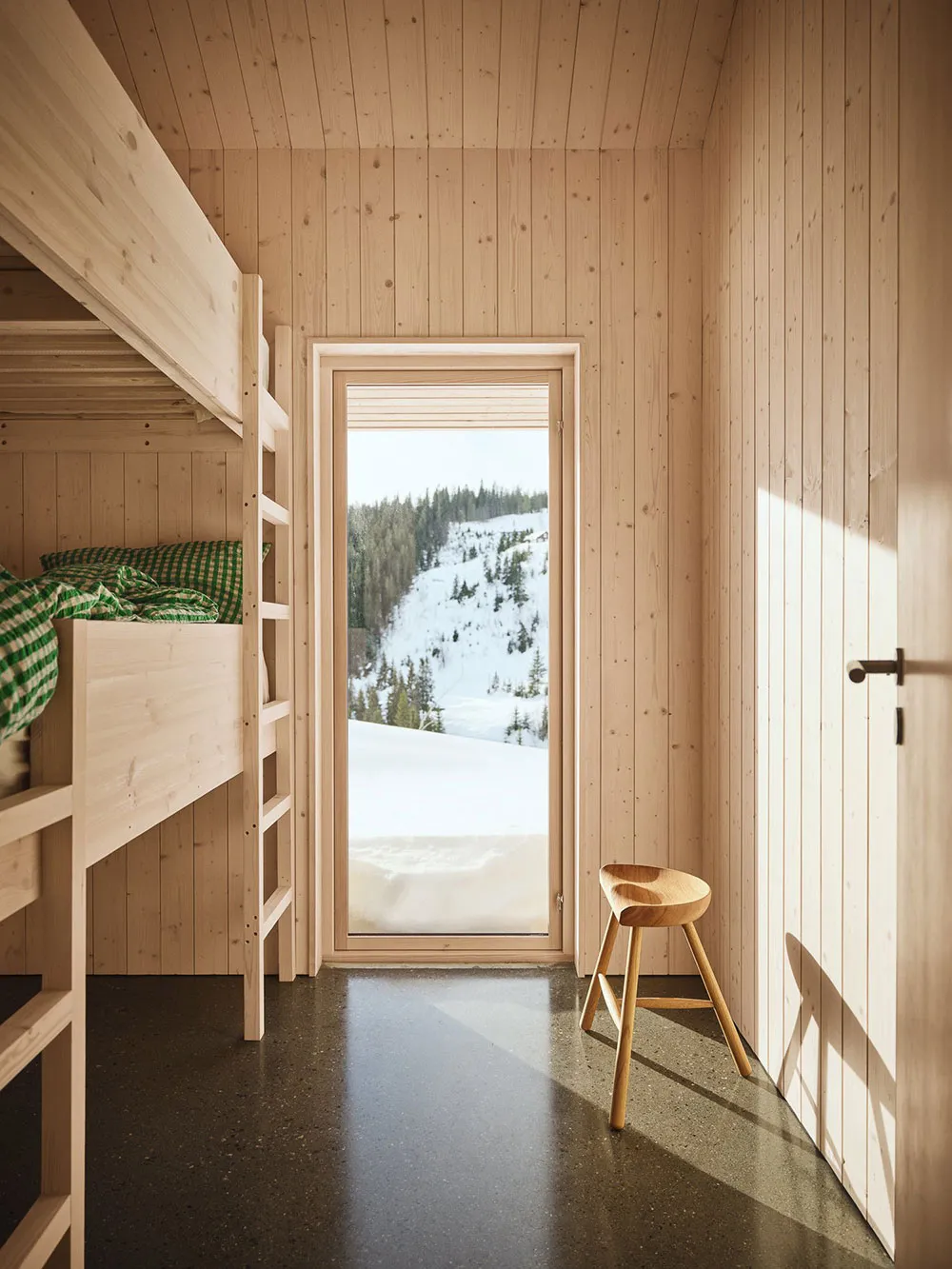Wooden Minimalism Against the Background of Snow-Capped Mountains: House in Norway - Gallery image 12