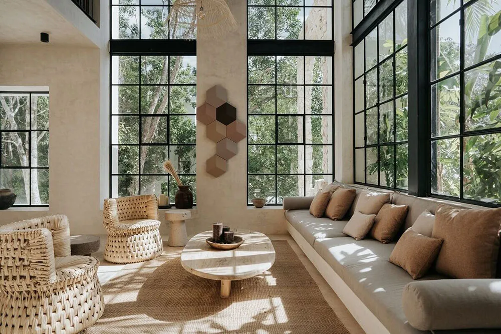 Windows Like Those in a New York Loft: Impressive Jungle Resort House - Gallery image 2