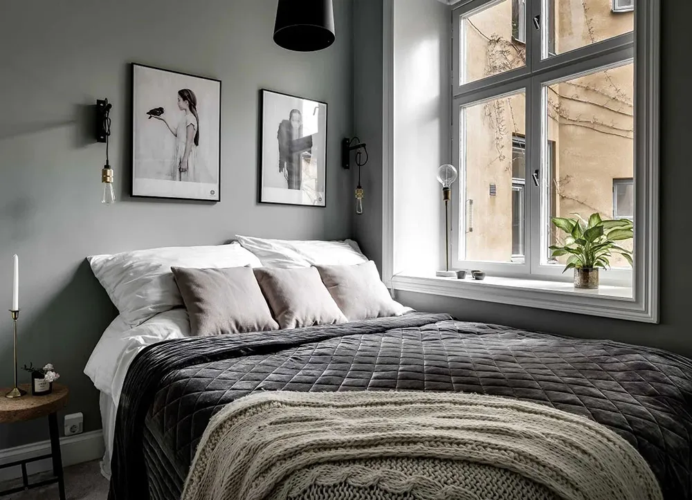 Шведская квартира с парижскими нотками и чёрной кухней - Gallery image 14