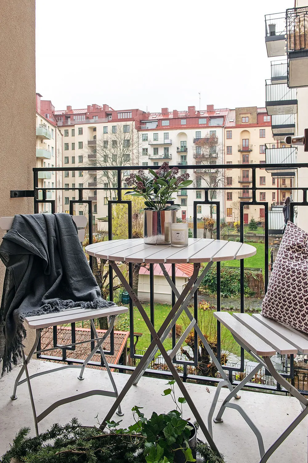 Kleine skandinavische Wohnung in einer schönen, gedämpften Farbpalette (37 qm) - Gallery image 22