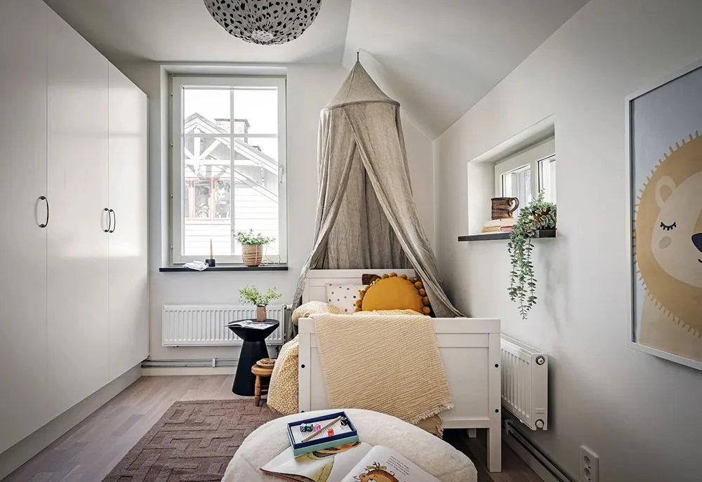 Luminosa y acogedora mansarda con encantadora terraza en Suecia - Gallery image 17