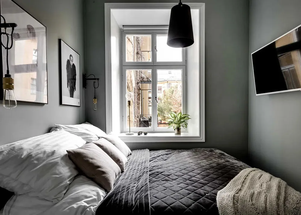 Шведская квартира с парижскими нотками и чёрной кухней - Gallery image 13