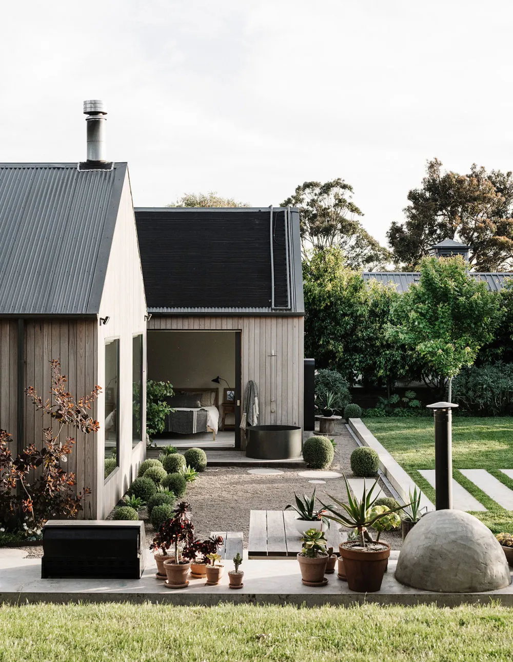 Sehr lichtdurchflutetes und gemütliches Haus der Designerfamilie an der Küste in Australien - 2