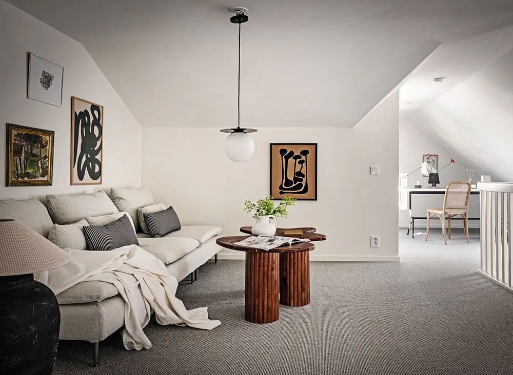 Luminosa y acogedora mansarda con encantadora terraza en Suecia - Gallery image 12