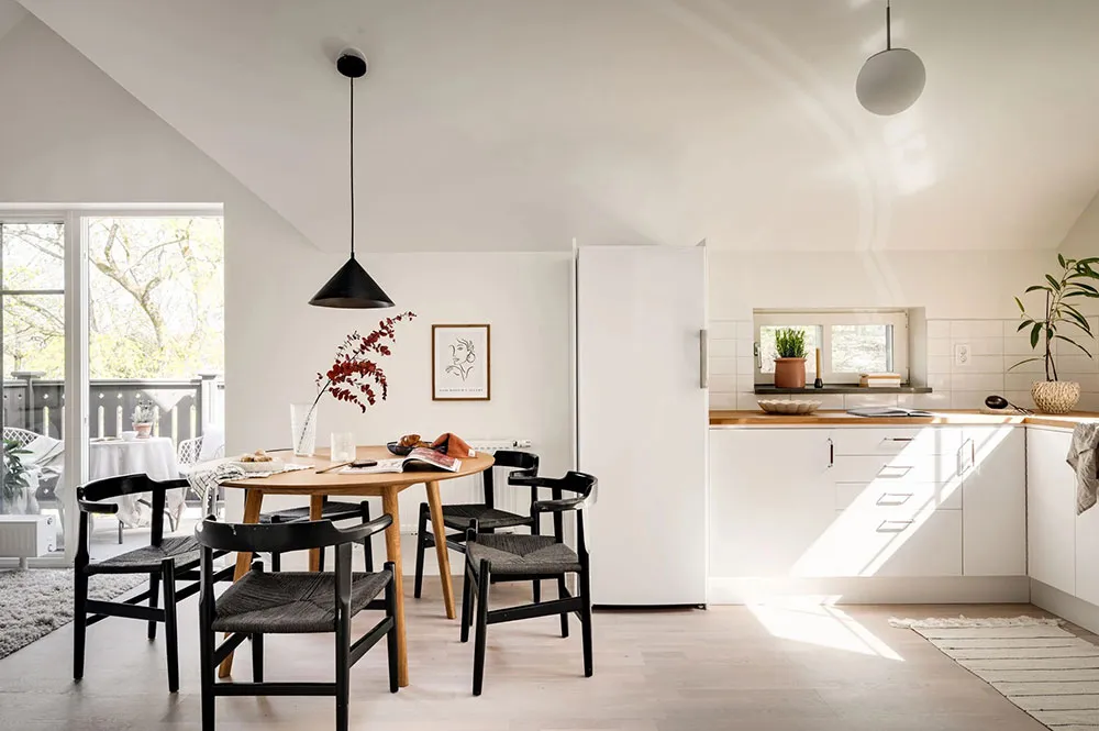 Luminosa y acogedora mansarda con encantadora terraza en Suecia - Gallery image 5