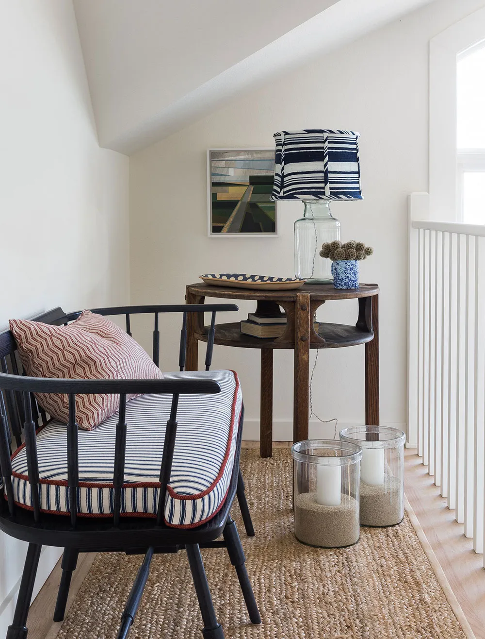 Leben in Streifen: Gemütlicher Ferienhaus mit Mustern und marinen Motiven am Ufer - Gallery image 13