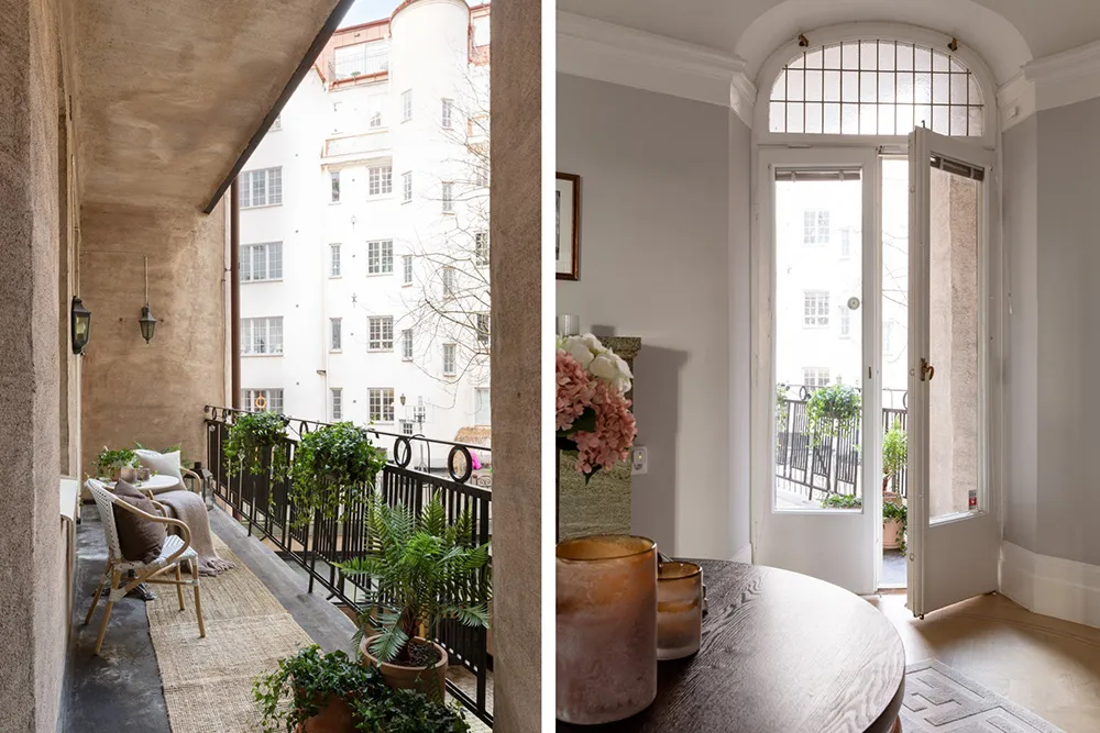 Мягкий и элегантный интерьер великолепной квартиры в старом доме в Стокгольме - Gallery image 19