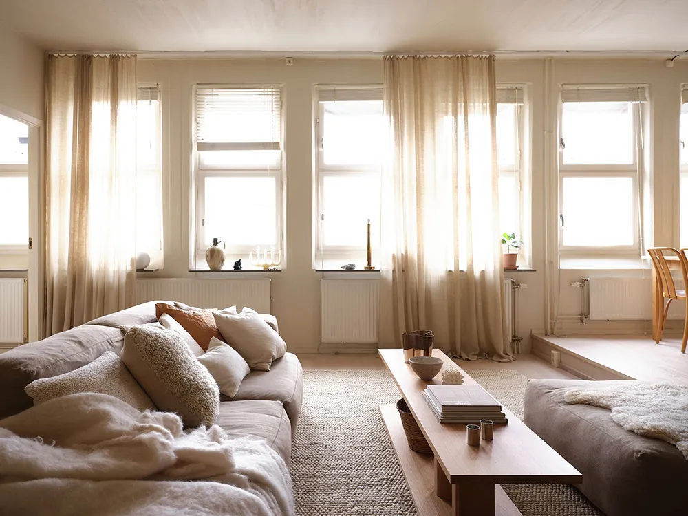 Diseño moderno suave y planificación abierta: una unusual vivienda en Estocolmo - Gallery image 5