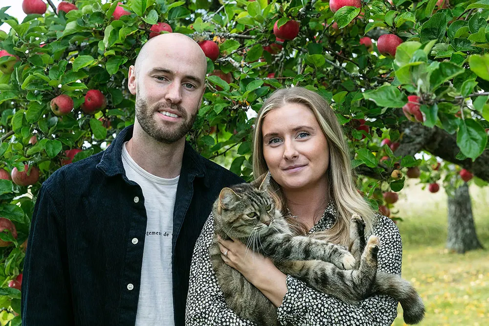 Une belle maison de campagne créative de jeune couple en Suède - Gallery image 13