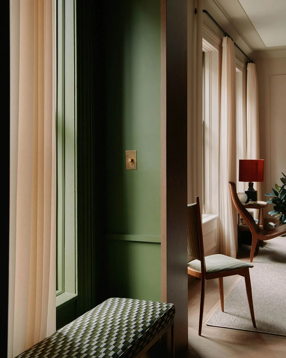 Warme Wohnzimmer und atmosphärisches Schlafzimmer: schöne Apartments in New York - Gallery image 6