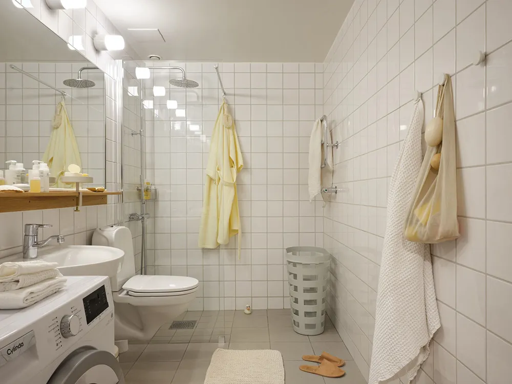 Diseño moderno suave y planificación abierta: una unusual vivienda en Estocolmo - Gallery image 22