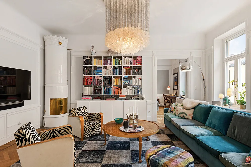 Dining Table for 12 People and Bold Details: Apartments in Stockholm - Gallery image 10