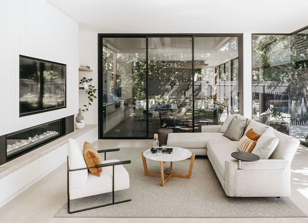 Hermoso moderno hogar con piscina en el patio interno en Australia - 5