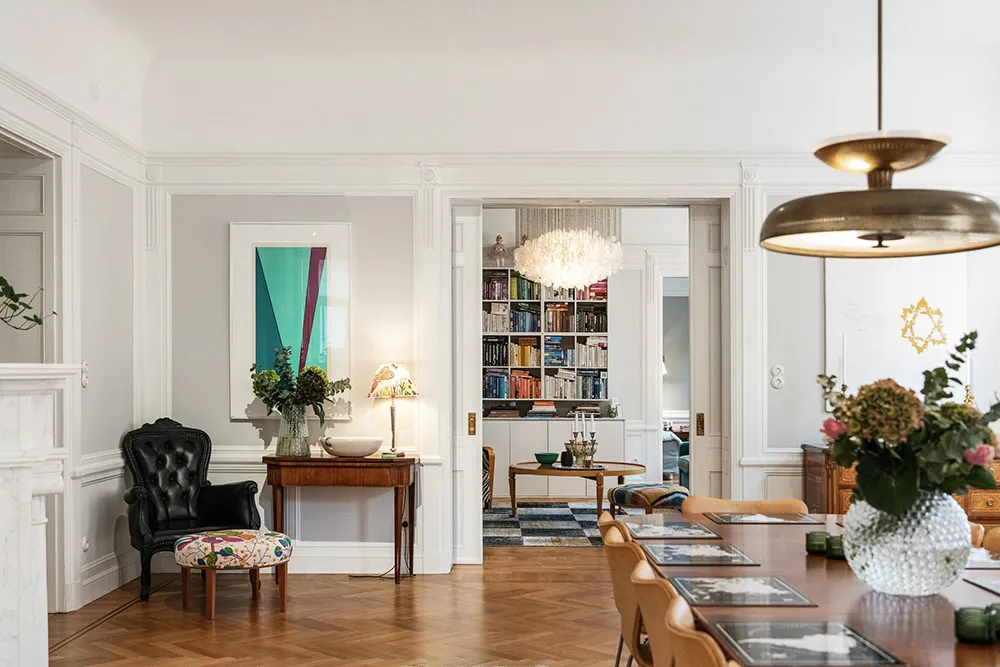 Dining Table for 12 People and Bold Details: Apartments in Stockholm - Gallery image 7