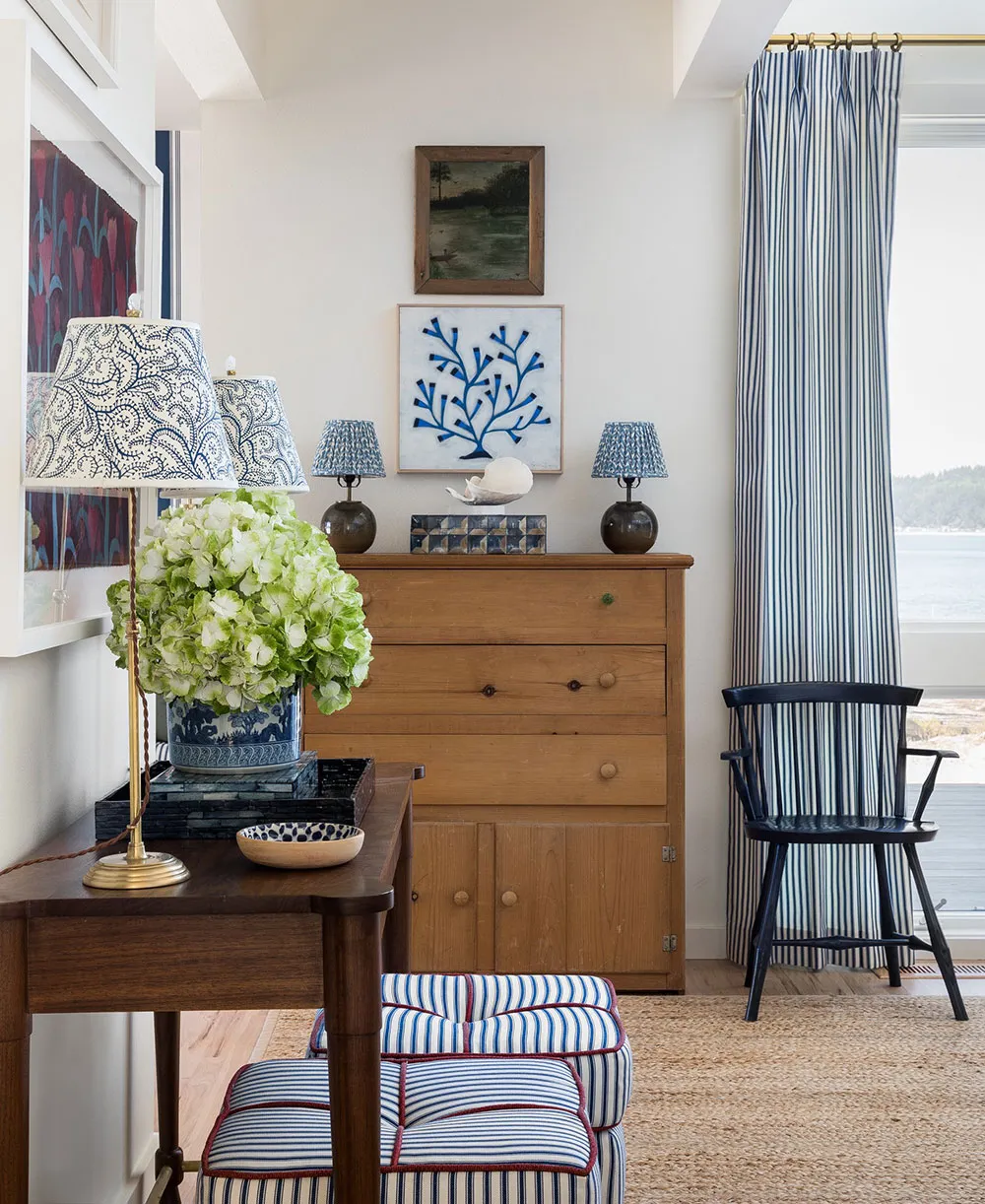 Leben in Streifen: Gemütlicher Ferienhaus mit Mustern und marinen Motiven am Ufer - Gallery image 7