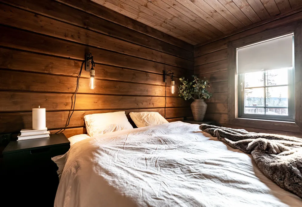 Уютное скандинавское шале, утопающее в снегу - Gallery image 14