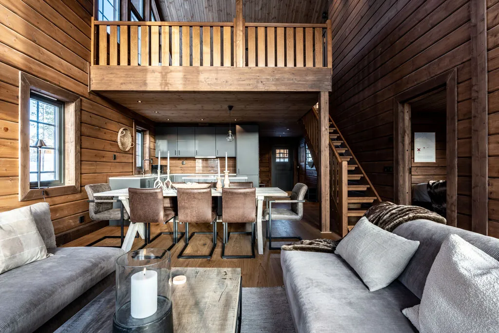 Уютное скандинавское шале, утопающее в снегу - Gallery image 7
