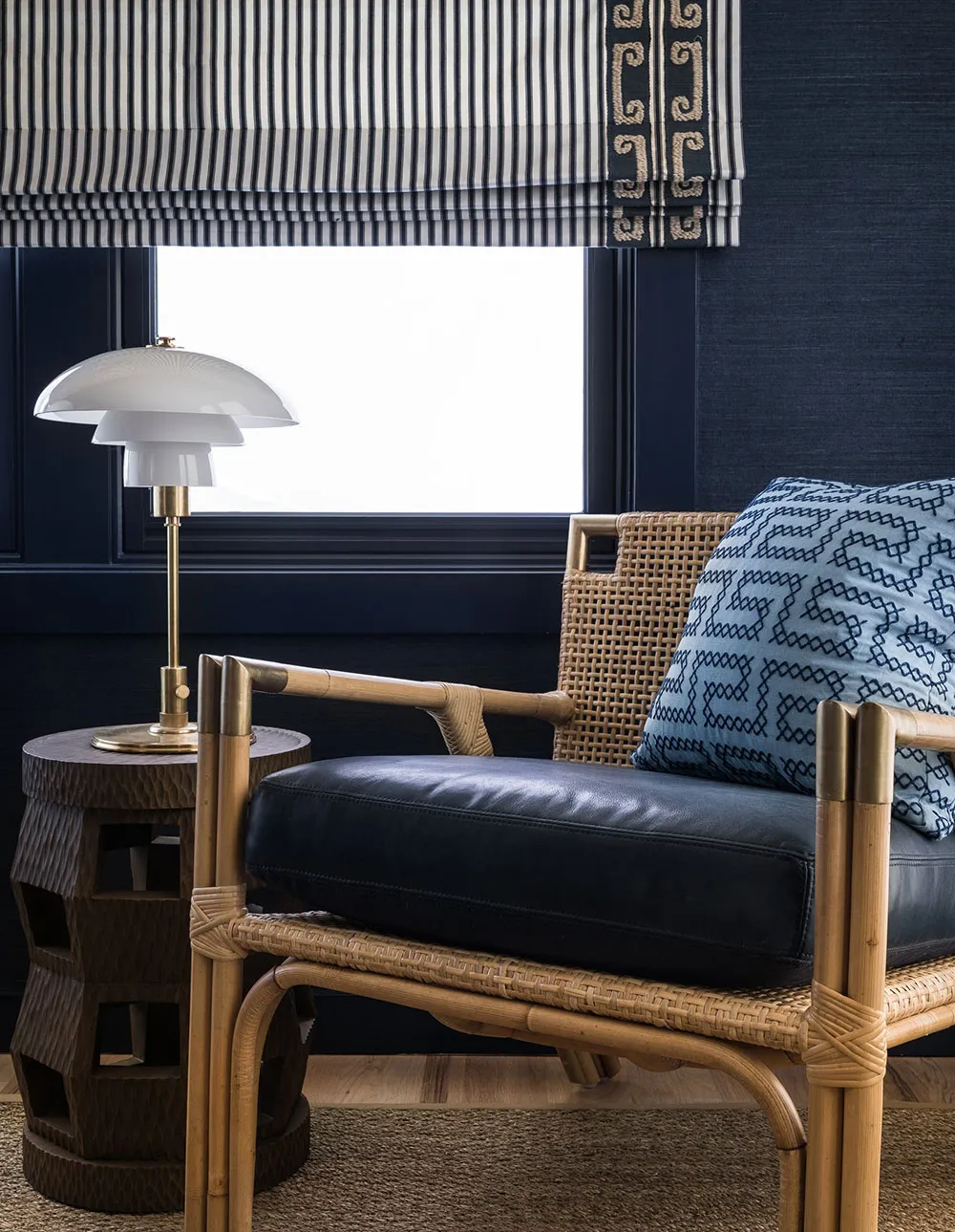 Leben in Streifen: Gemütlicher Ferienhaus mit Mustern und marinen Motiven am Ufer - Gallery image 12