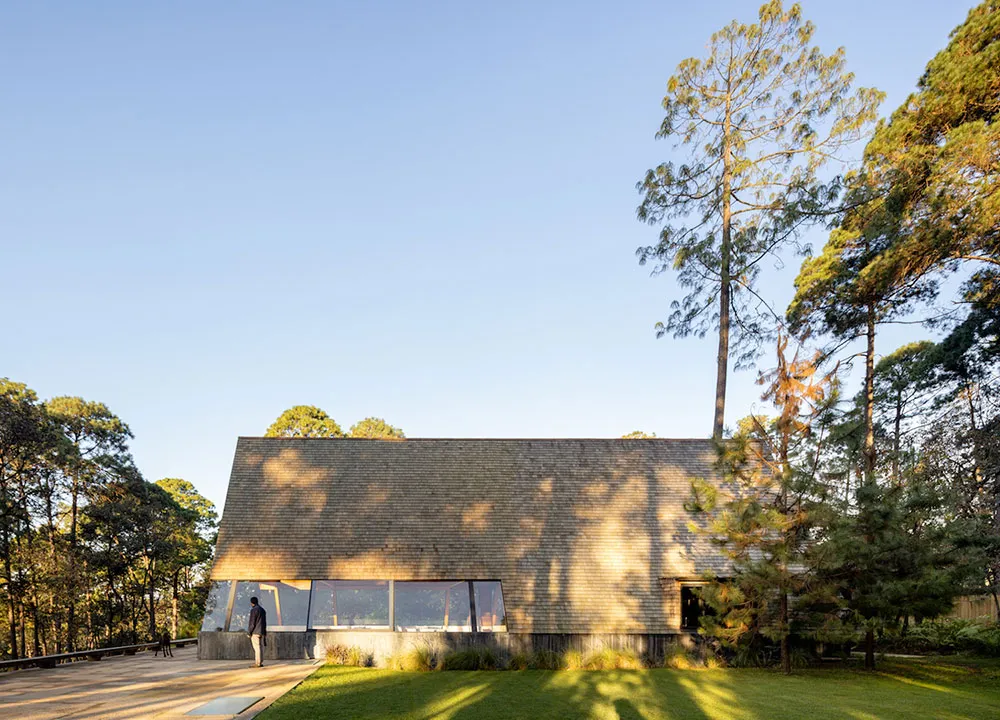 Dom w kształcie litery A pośrodku lasu w Meksyku - Gallery image 10