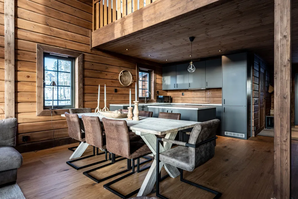 Уютное скандинавское шале, утопающее в снегу - Gallery image 9