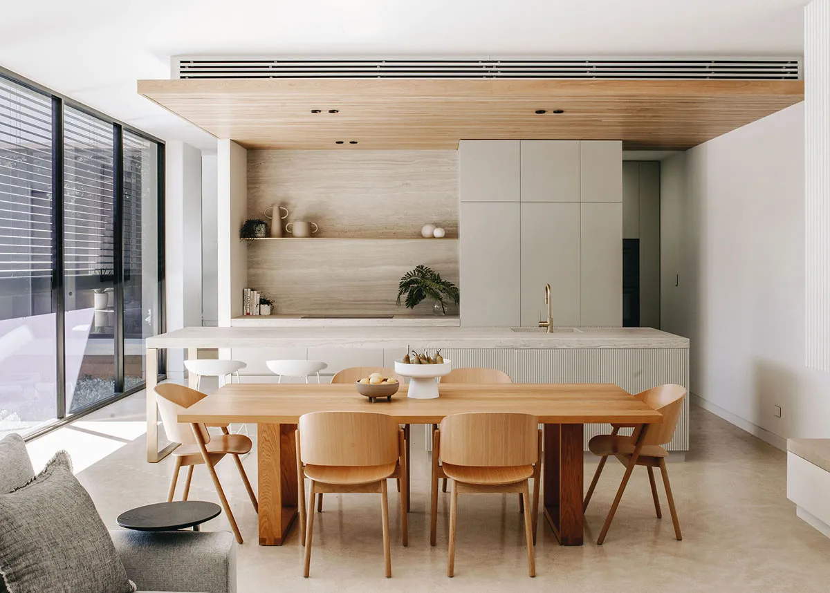 Hermoso moderno hogar con piscina en el patio interno en Australia - 1