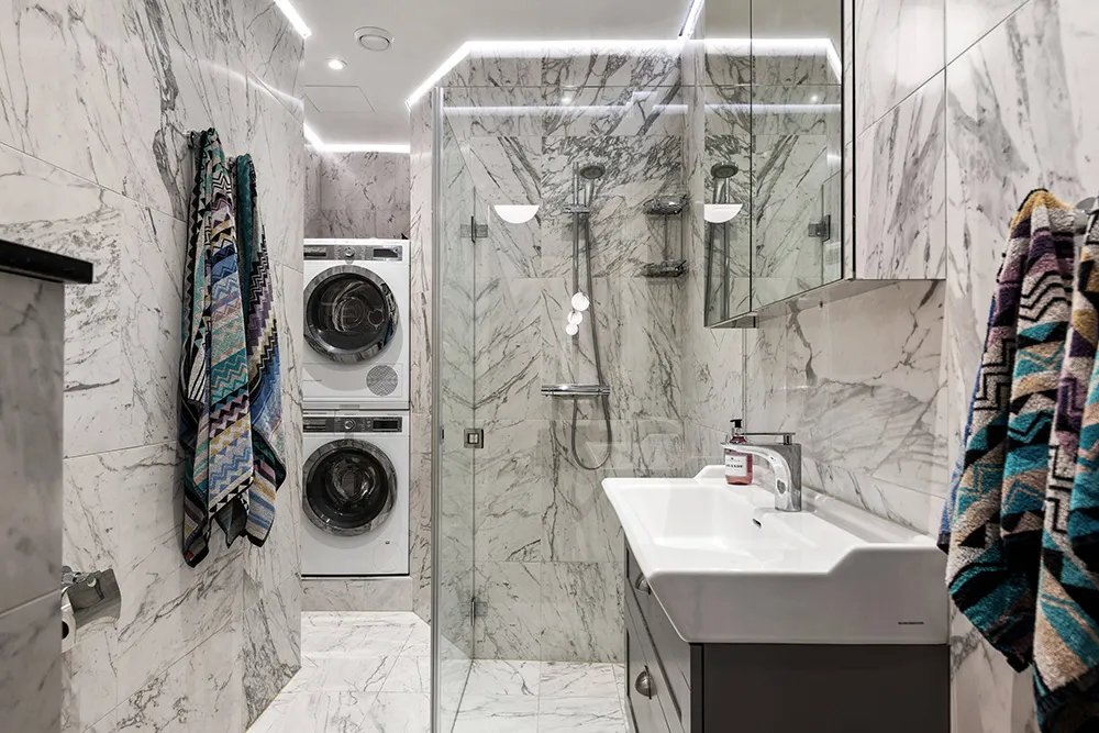 Dining Table for 12 People and Bold Details: Apartments in Stockholm - Gallery image 24