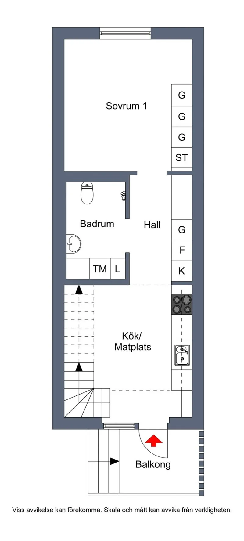 Interior tranquilo y suave de una pequeña casa de dos pisos en Suecia (72 m²) - Gallery image 17