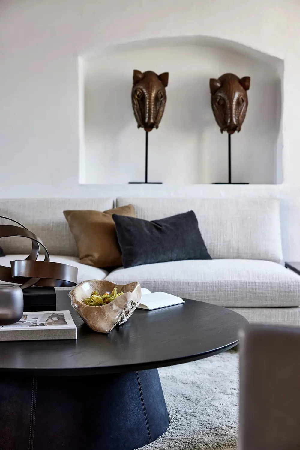 Ruhige Eleganz im Design einer großen Dachbodenwohnung in Stockholm - 2
