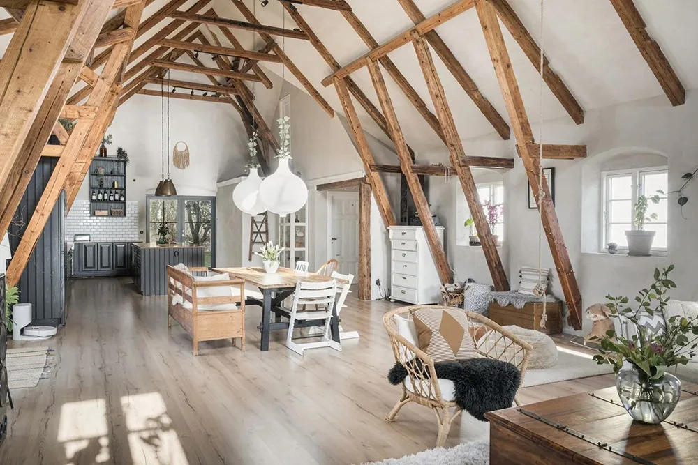 Geräumiges Ferienhaus auf alter Farm in Schweden - 7