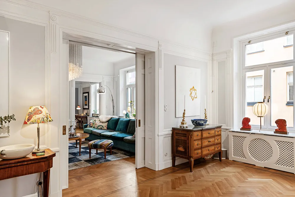 Dining Table for 12 People and Bold Details: Apartments in Stockholm - Gallery image 6