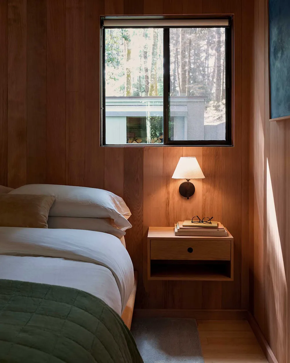 Style moderne de cabane en bois dans la forêt en Californie - Gallery image 10