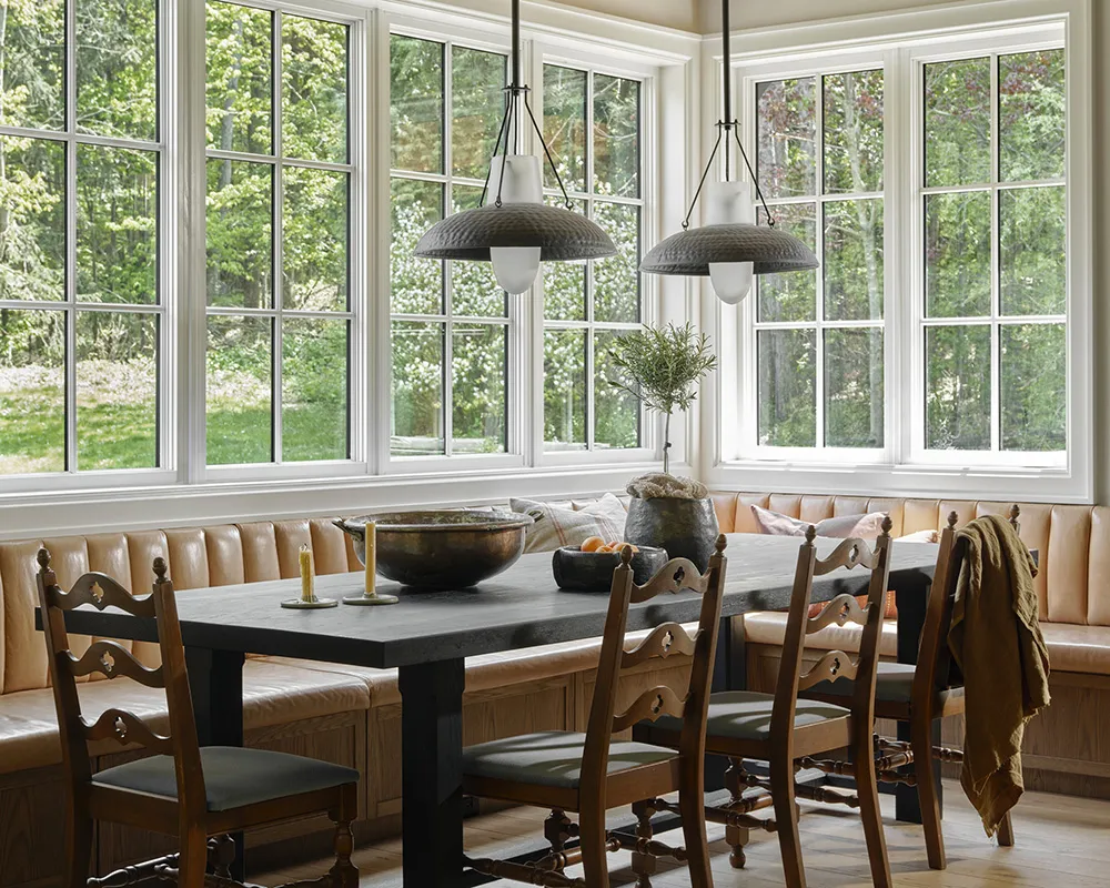 Schöne Grüntöne und natürlicher Stein: Landhaus in Kanada - Gallery image 10