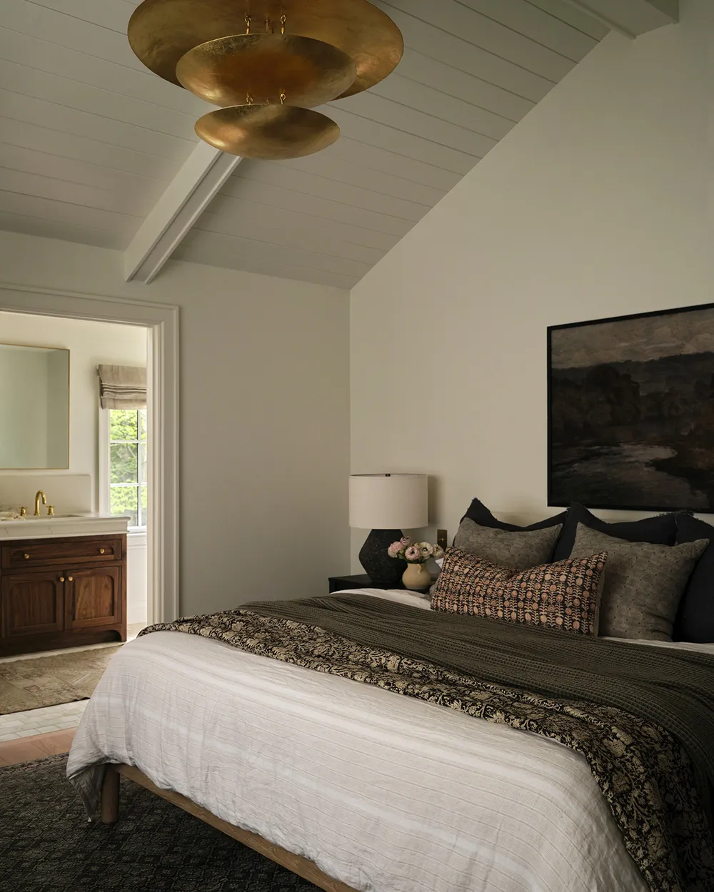 Schöne Grüntöne und natürlicher Stein: Landhaus in Kanada - Gallery image 19