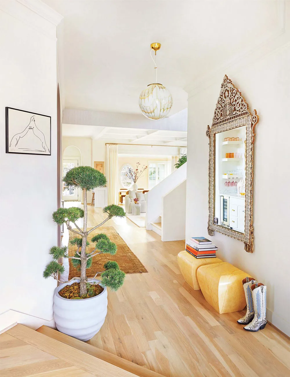 Спокійний і м’який інтер'єр підміського будинку американської співачки Кейсі Масгрейвс - Gallery image 16