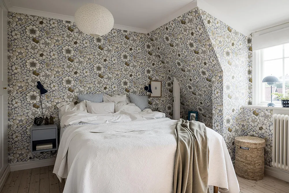 Intérieurs chaleureux d'une belle villa en bois en Suède - Gallery image 24