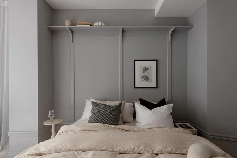 Stylischer grauer Interior in Göteborg mit warmen Akzenten (68 qm) - Gallery image 24