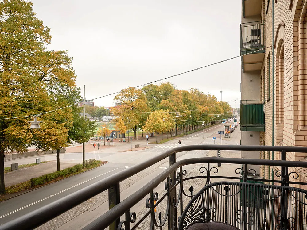 Interesting Wallpapers in the Design of a Small Apartment in Sweden (48 sq. m) - Gallery image 7